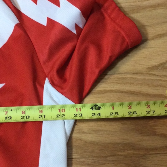 NWOT XL Nashbar red flash bicycle jersey - Picture 9 of 16